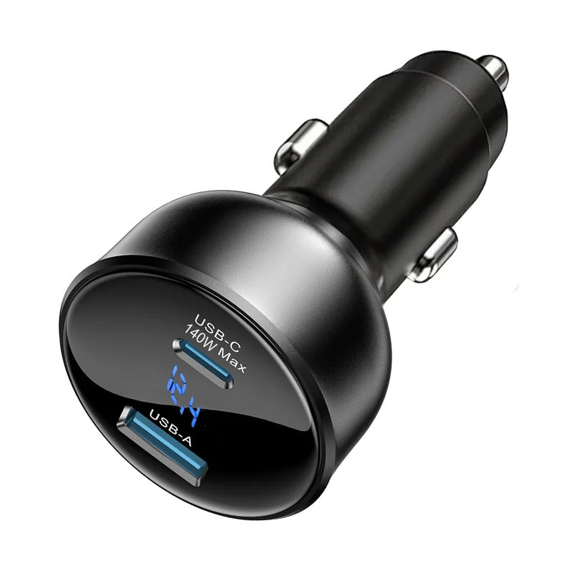 Starlink MINI PD165W Car Power Ddapter Universal Car Charger Fast Charging Adapter Cigar Lighter Socket with Digital Display