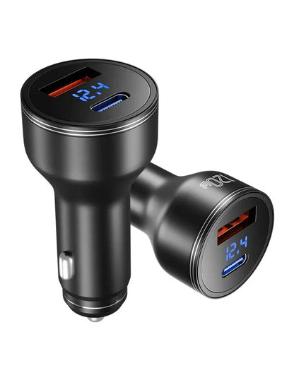 Starlink MINI PD165W Car Power Ddapter Universal Car Charger Fast Charging Adapter Cigar Lighter Socket with Digital Display